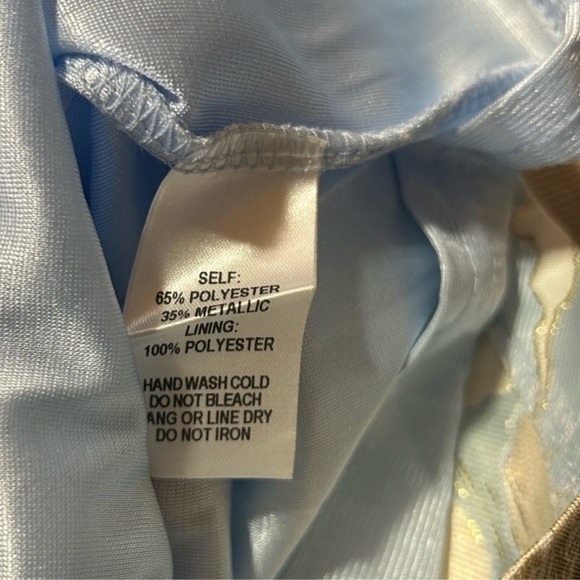 Lulu's Light Blue Floral Mini Dress - Picture 11 of 12